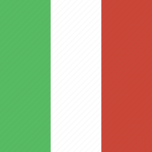 Drapeau Italien, represente une langue a selectionner